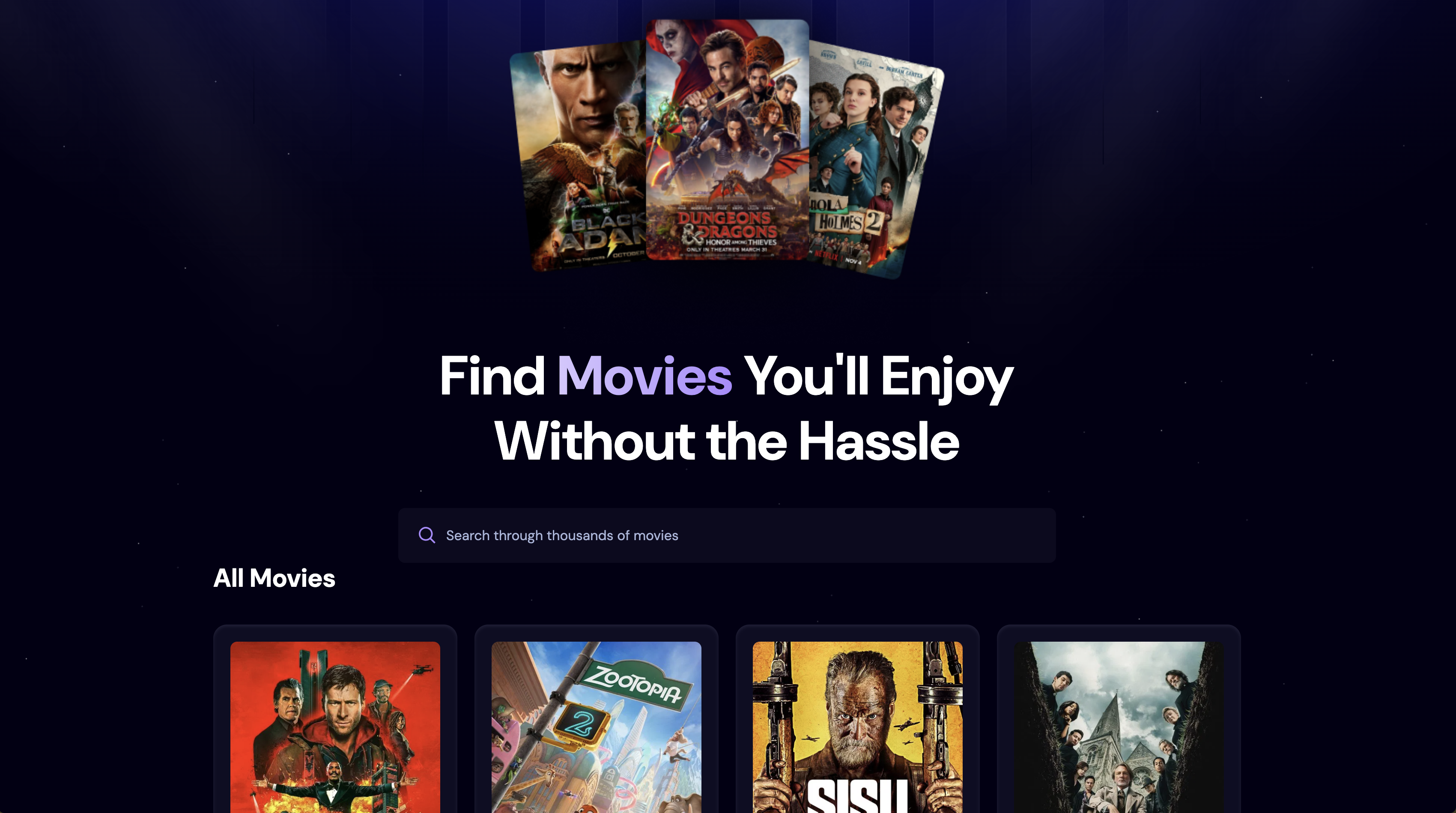 MovieCouch - Cinematic Discovery App